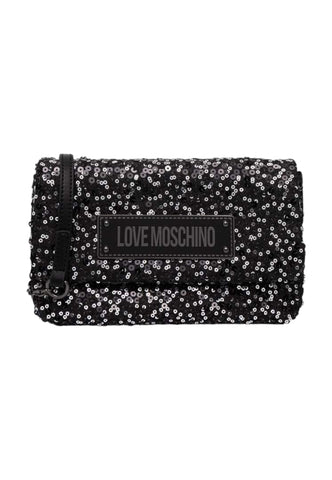 LOVE MOSCHINO Pochette Donna Nero JC4143PP1LLO100A