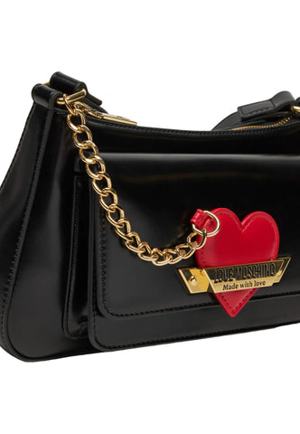 LOVE MOSCHINO Borsa Cuore Donna Nero JC4140PP1LLM1000