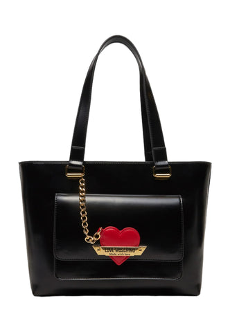 LOVE MOSCHINO Borsa Tote Cuore Donna Nero JC4141PP1LLM1000