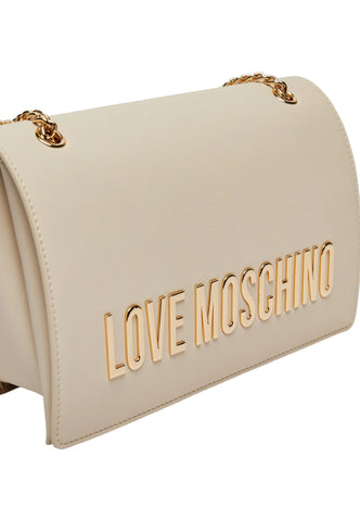 LOVE MOSCHINO Borsa Shoulder Donna Avorio Beige JC4192PP1LKD0110