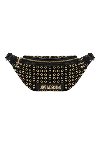 LOVE MOSCHINO Marsupio Borchie Donna Nero JC4060PP1LLH100A