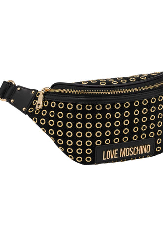 LOVE MOSCHINO Marsupio Borchie Donna Nero JC4060PP1LLH100A