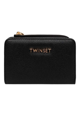 TWINSET Portafoglio Donna Nero 242TB7047