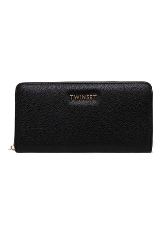 TWINSET Portafoglio Donna Nero 242TB7045