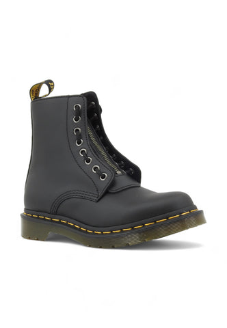 DR. MARTENS Anfibio Stivaletto Donna Black 1460-PASCAL FRNT ZIP-23863001