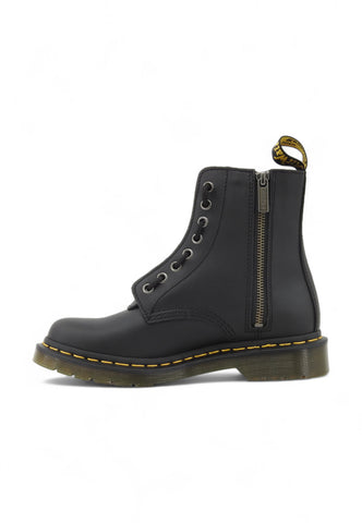 DR. MARTENS Anfibio Stivaletto Donna Black 1460-PASCAL FRNT ZIP-23863001