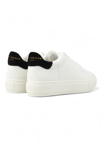 KURT GEIGER Suede Laney Sneaker Donna White Black 2626113109