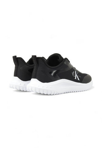 CALVIN KLEIN Eva Runner Sneaker Uomo Black Bright White YM0YM00968