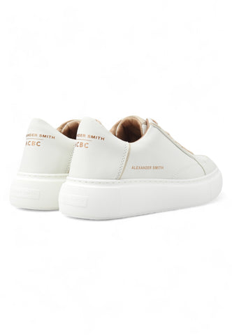 ALEXANDER SMITH Eco Greenwich Sneaker Donna White Beige EGW7694