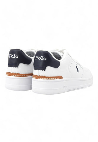 POLO RALPH LAUREN Basket Ox Sneaker Uomo White Navy 809891791004U