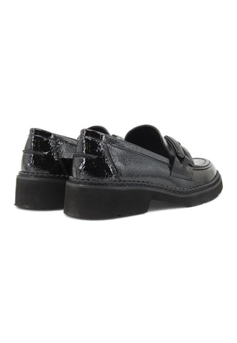 CAFENOIR Smooth Mocassino Donna Nero EA9014