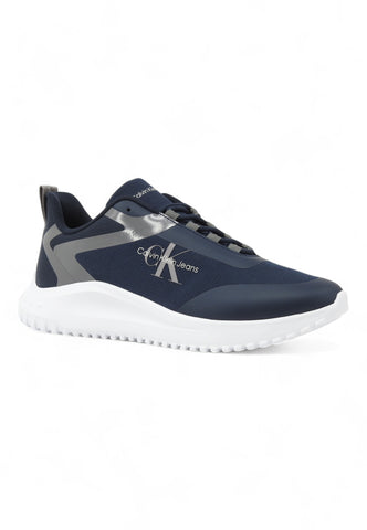 CALVIN KLEIN Eva Runner Low Running Sneaker Uomo Navy Black White YM0YM00968