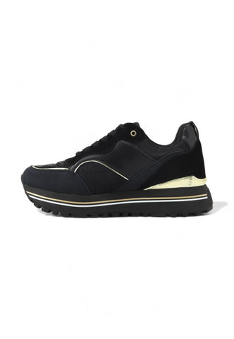 LIU JO Maxi Wonder 73 Sneaker Donna Black BF4007PX380