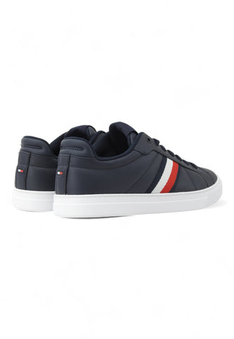 TOMMY HILFIGER Icon Court Stripes Sneaker Uomo Desert Sky FM0FM05163