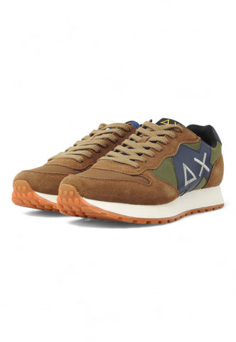 SUN68 Running Jaki Bicolor Sneaker Uomo Volpe Z44114