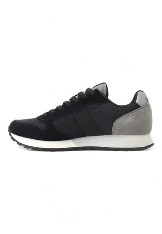 SUN68 Running Jaki Solid Sneaker Uomo Nero Z44113