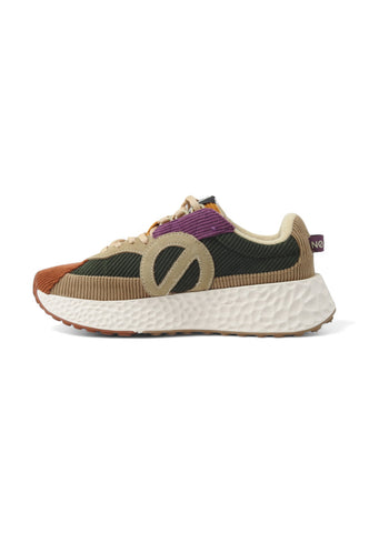 NO NAME Running Sneaker Donna Kaki Nut 01KNVCDD0441