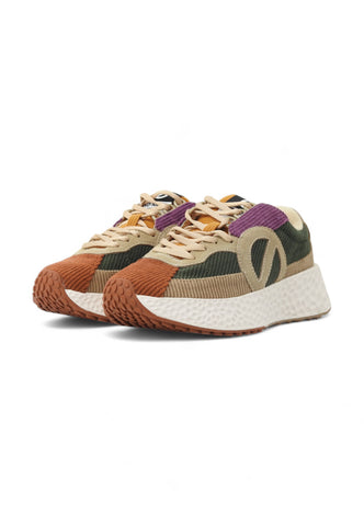 NO NAME Running Sneaker Donna Kaki Nut 01KNVCDD0441