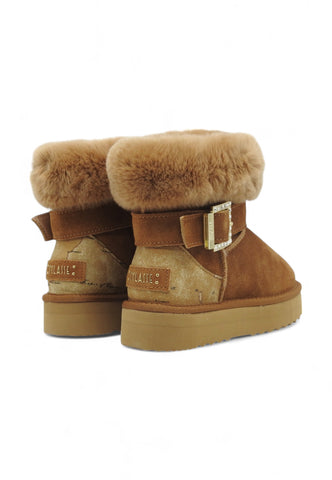 ALVIERO MARTINI 1° CLASSE Mod Ugg Stivaletto Donna Natural 0952417H