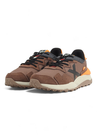 MUNICH Running Sneaker Uomo Purple Brown 9880019