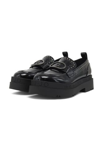 LIU JO Love 58 - Smooth Mocassino Donna Black SF4069EX196