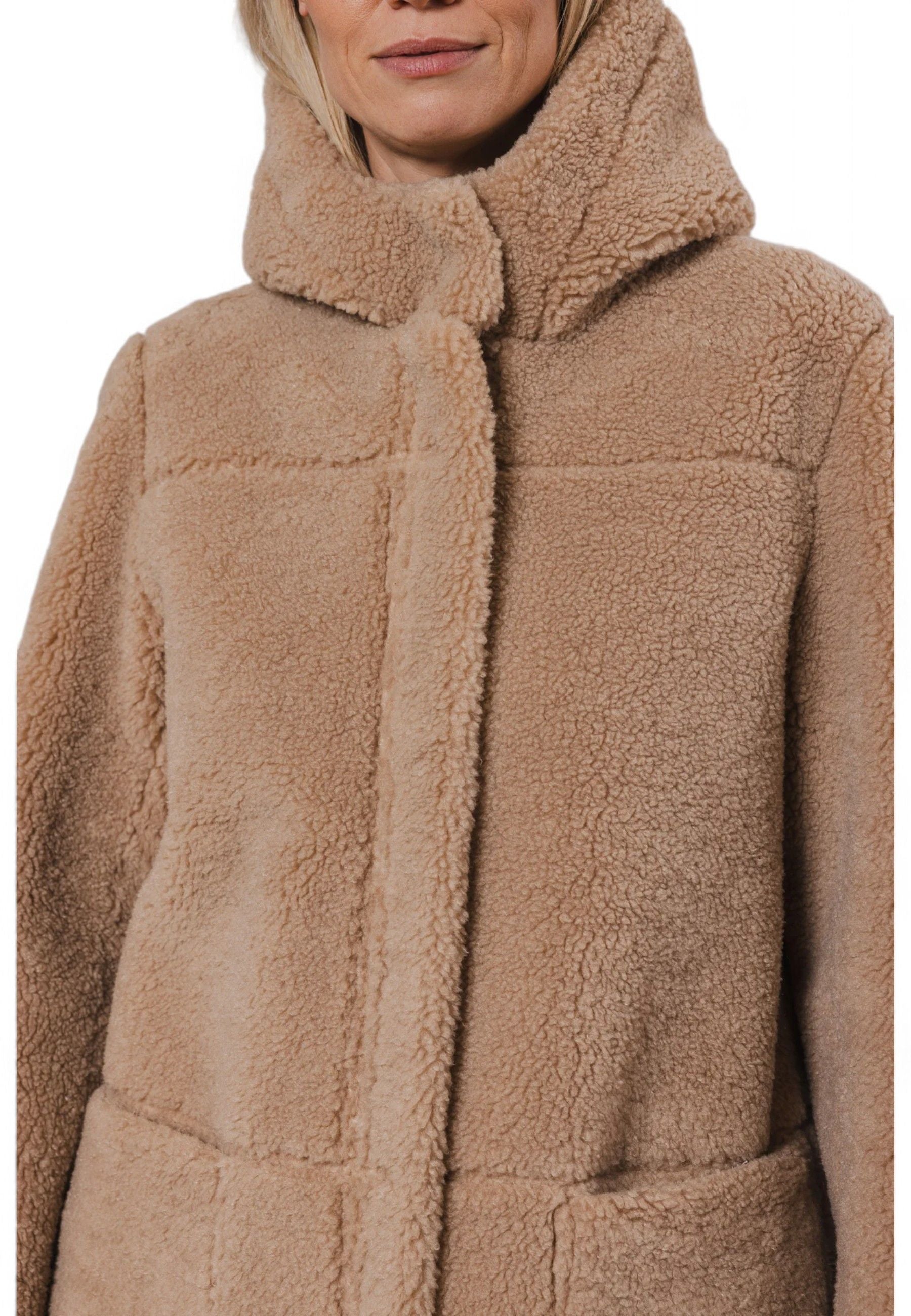 RINO&PELLE Giacca Cappotto Reversibile Cammello Beige ALINA7002411