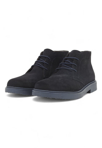 GEOX Clark Suede Stringata Uomo Navy U46H9A00022C4002