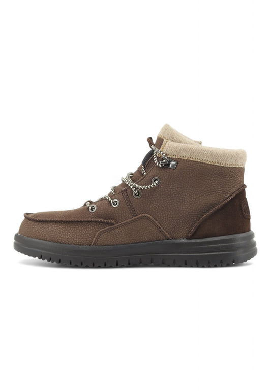 HEY DUDE Bradley Boot Sneaker Uomo Cognac 40189-21N