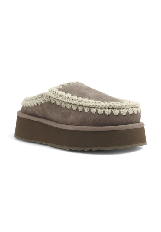 MOU Clog Eskimo Ciabatta Donna Elephant Grey MU.FW681004A