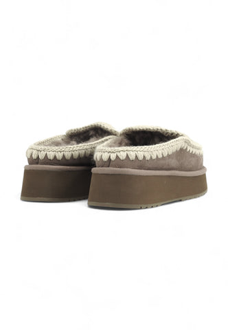 MOU Clog Eskimo Ciabatta Donna Elephant Grey MU.FW681004A