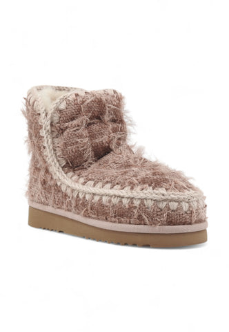 MOU Eskimo 18 Textile Wool Stivaletto Donna Nude MU.FW101120K