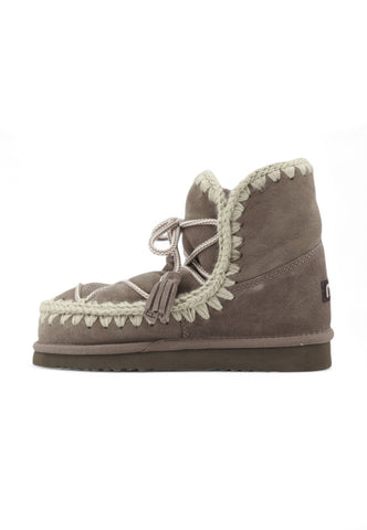 MOU Eskimo Scoubidoo Lace Stivaletto Donna Elephant Grey MU.FW101124A