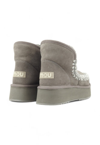 MOU Mini Eskimo Bot Stivaletto Donna New Grey MU.FW681000A