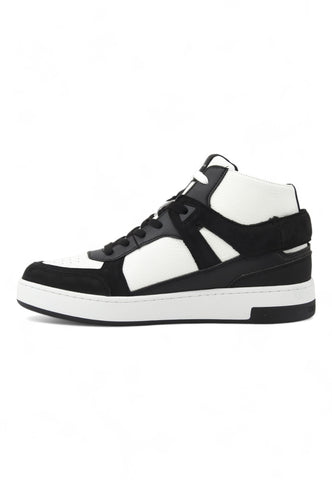 CALVIN KLEIN Basket Cupmid Laceup Sneaker Uomo Black Bright White YM0YM01109