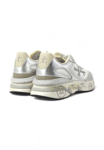 PREMIATA Running Sneaker Donna White Silver MOERUND-6993