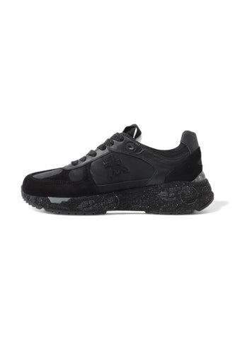 PREMIATA Running Suede Sneaker Donna Black MASED-7094