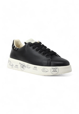 PREMIATA Sneaker Donna Black BELLE-7041