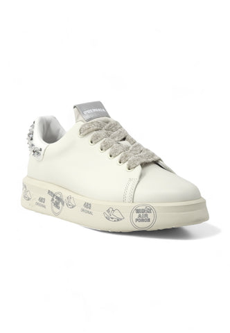 PREMIATA Sneaker Donna White BELLE-7040