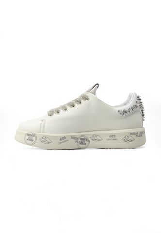 PREMIATA Sneaker Donna White BELLE-7040