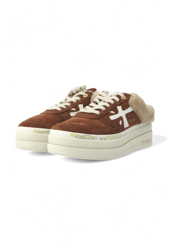 PREMIATA Suede Sneaker Donna Brown MICOL-7016M