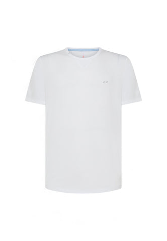 SUN68 T-SHIRT UOMO BIANCO T44103