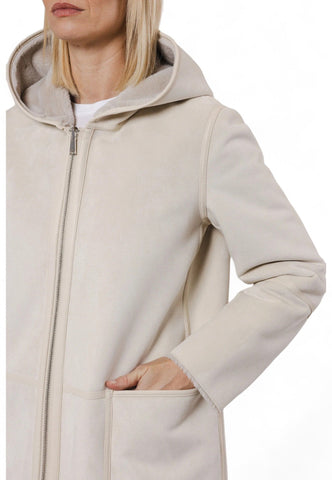 RINO&PELLE Cappotto Ecomontone Reversibile Beige Ecru OVA7002412