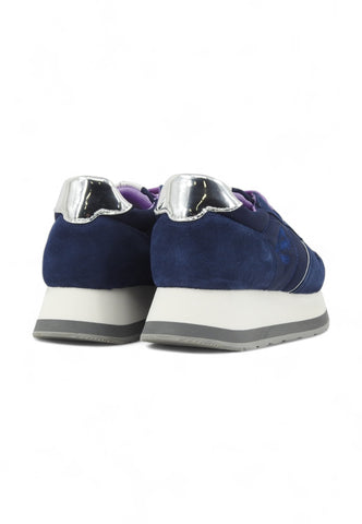 CAFENOIR Running Suede Sneaker Donna Blu DL6000