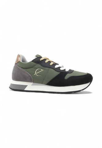 CAFENOIR Running Suede Sneaker Donna Multi Nero DB6001