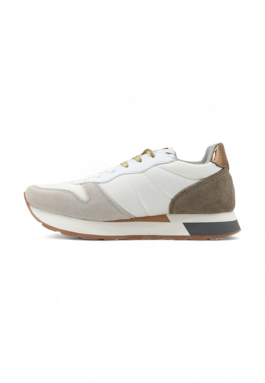 CAFENOIR Running Suede Sneaker Donna Multi Taupe DB6001