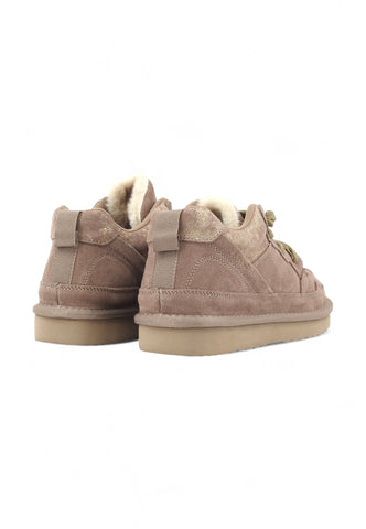 CAFENOIR Suede Sneaker Donna Taupe DR6026