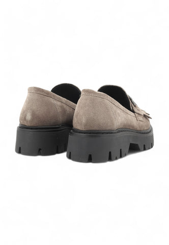 CAFENOIR Suede Mocassino Donna Noce FC6005