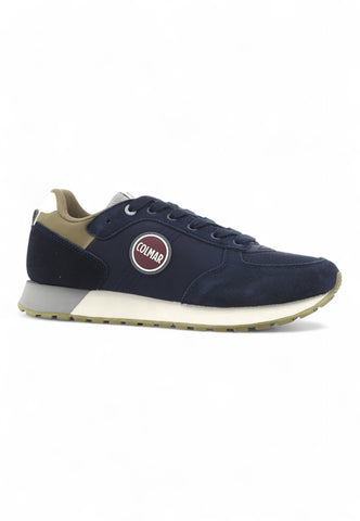 COLMAR Running Suede Sneaker Uomo Navy Grey TRAVISAUTHENTIC001