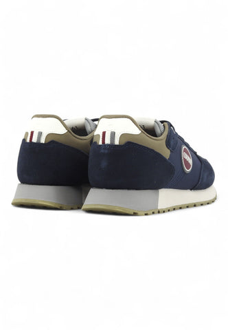 COLMAR Running Suede Sneaker Uomo Navy Grey TRAVISAUTHENTIC001