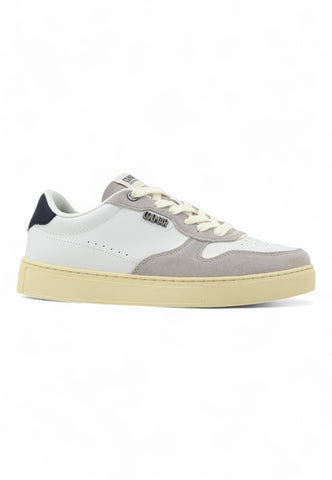 COLMAR Suede Sneaker Uomo White Navy TOKYOPLAIN040